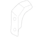 2105460443 - Electrical Equipment and Instruments: Holder for Mercedes-Benz: 500SL, 600SL, C220, C230, C280, C43 AMG, CLK430, E420, E430, SL320, SLK230, SLK320 Image