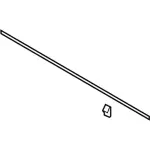 JL1Z4020758A - : Lower Weather-Strip for Ford: Expedition | Lincoln: Navigator Image