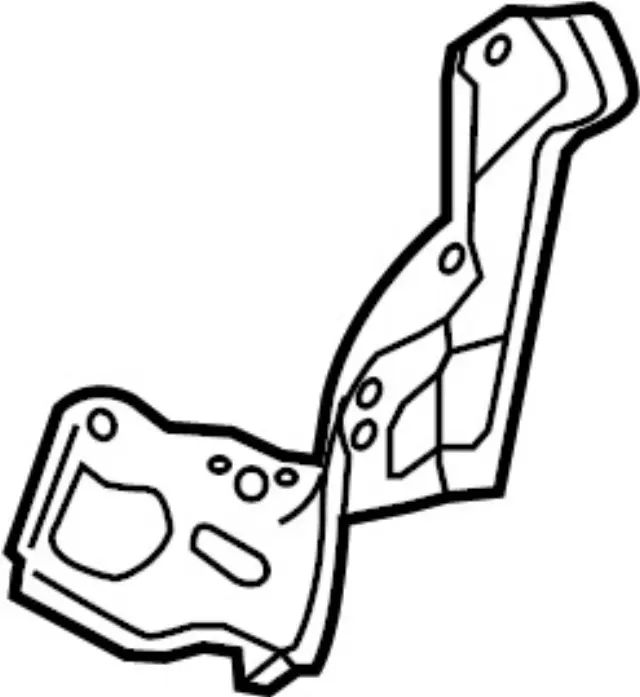 G67G15DAHA - Body: Gusset for INFINITI: QX30 Image