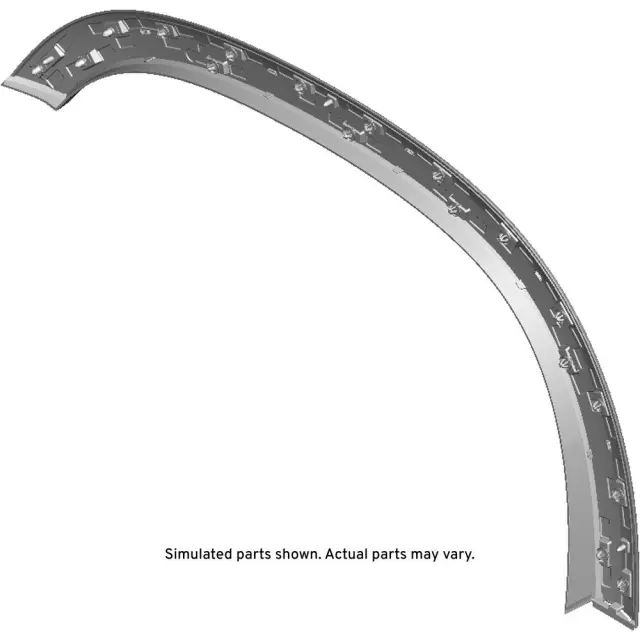 84688378 - Body: Wheel Opening Molding for Chevrolet: Silverado 1500 Image