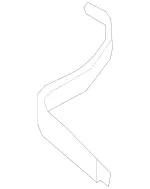 2046282798 - : Seal, Longitudinal Member for Mercedes-Benz: C250, C300, C350, C63 AMG, E550 Image