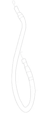 4477604300 - Body: Cable for Mercedes-Benz Image