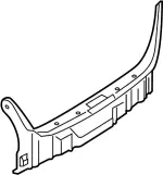 849921PM0A - Body: Rear Panel Trim for Infiniti Image