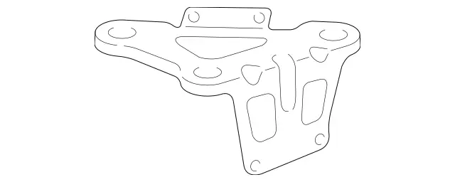 2114310440 - Brakes: Holder for Mercedes-Benz: CLS500, CLS55 AMG, CLS550, CLS63 AMG, E320, E500, E55 AMG Image image