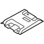 8C2Z1662440H - Body: Slide Assembly for Ford Image