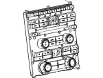 AG1Z18842D - Body: Control Panel for FORD Image
