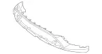 2138801405 - : Lower Trim for Mercedes-Benz Image