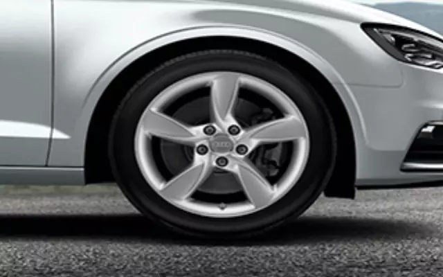 8V50714978Z8 - : 17 Inch 5-Arm Helica Winter Wheels for Audi: A3, A3 Quattro, A3 Sportback e-tron Image