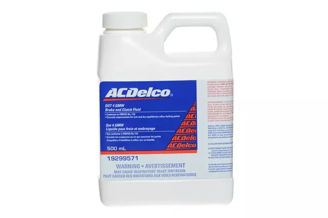 19299571 - : DOT 4 Hydraulic Brake and Clutch Fluid - 500 ml for Buick: Envista, Regal | Chevrolet: Silverado 1500, Trax | GMC: Sierra 1500 Limited, Terrain Image