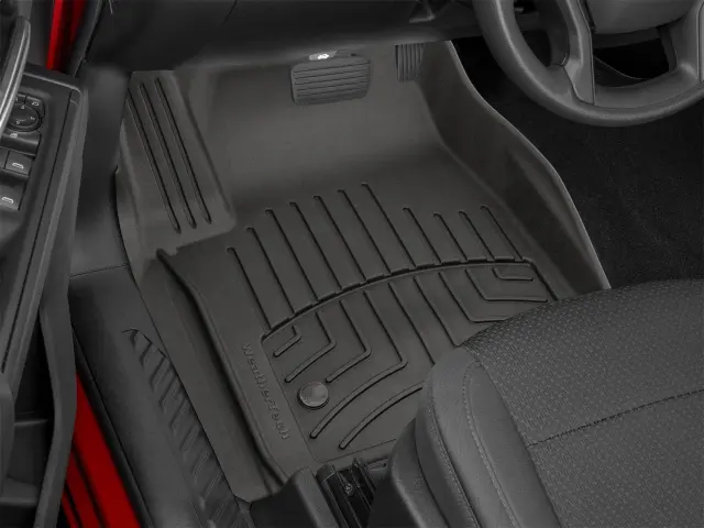 44143616VIM - Accessories: Front &amp; Rear Black FloorLiner™ HP for WeatherTech Image