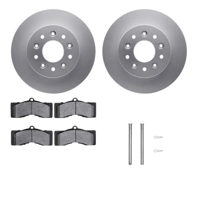 421247063 - : DFC GEOSPEC Coated Rotor- HD Brake Pad - Hardware for DYNAMIC FRICTION Image