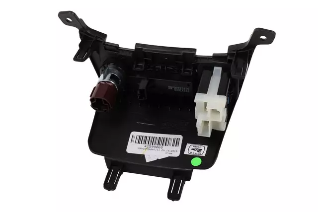Jet Black Front Floor Console Accessory Trim Plate - GM (42599068)