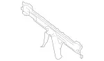 1726400114 - Substructure: Crossmember for Mercedes-Benz Image