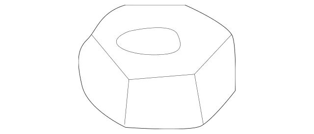 30867301000164 - Springs, Suspension and Hydraulics: Hexagon Nut for Mercedes-Benz: 180C, 190, 190C, 190D, 190DC, 190E, 200, 200D, 220, 220b, 220D, 220Sb, 230, 230SL, 240D, 250C, 250S, 250SE, 250SL, 280, 280C, 280CE, 280S, 280SE, 280SEL, 280SL, 300CE, 300D, 300E, 300SE, 300SEL, 300SL, 350SL, 380SE, 380SEC, 380SEL, 380SL, 380SLC, 400E, 450SE, 450SEL, 450SL, 450SLC, 500E, 500SL, 560SEC, 560SEL, 560SL, 600, 600SL, C220, C230, C240, C280, C32 AMG, C320, C350, C43 AMG, C55 AMG, CLK430, E420, E430, SL320 Image image