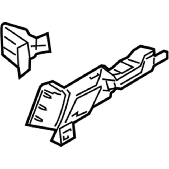 BC3Z28310A90A - Body: Upper Pillar Trim Upper Retainer for Ford: F-250 Super Duty, F-350 Super Duty Image