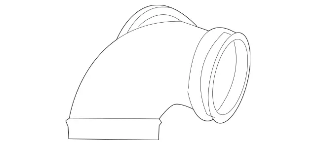 275098151664 - Cooling System: Intermediate Pipe for Mercedes-Benz Image