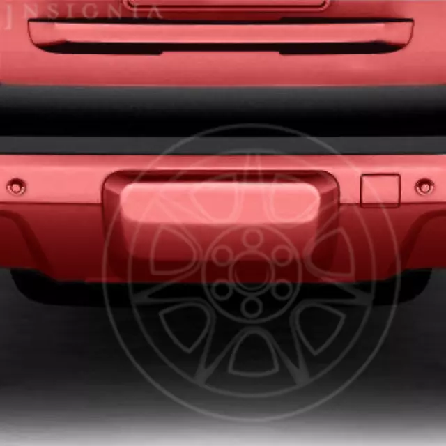 20958921 - Towing: Rear Fascia Closeout - Red for Cadillac: Escalade, Escalade ESV | Chevrolet: Suburban 1500, Suburban 2500, Tahoe | GMC: Yukon, Yukon XL 1500, Yukon XL 2500 Image
