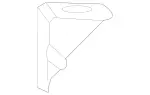 2058200114 - Body: Motor &amp; Linkage Bracket for Mercedes-Benz Image