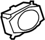 2581071U00 - Body: Clock for Infiniti Image