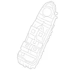 2059055220 - Electrical System: Switch Block for Mercedes-Benz Image