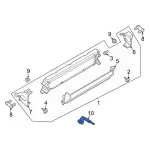 LC3Z8C471B - : 2020-2023 Ford - Water Inlet Pipe for Ford: F-250 Super Duty, F-350 Super Duty, F-450 Super Duty, F-550 Super Duty Image