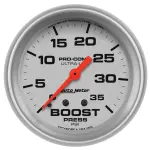4404 - : GAUGE, BOOST, 2 5/8", 35PSI, MECHANICAL, ULTRA-LITE for AutoMeter Image