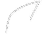 2107250925 - : 1994-2002 Mercedes-Benz - Window Guide Rail for Mercedes-Benz: E420, E430 Image