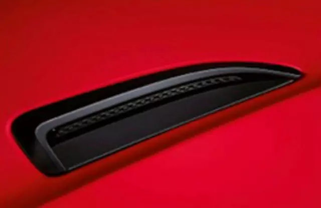 T2R28105 - : Hood Louvres - Gloss Black Kit - Right Side for Jaguar: F-Type Image