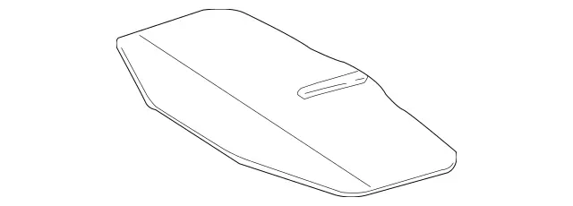 17168001429E30 - Body: Lining for Mercedes-Benz Image