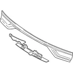 GD9Z13A565BD - Body: Reflector Panel for Lincoln: Continental Image