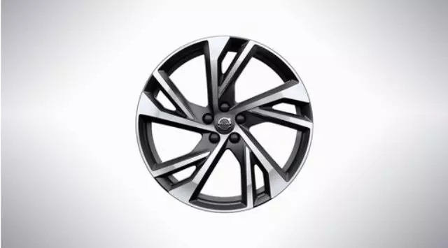 31471558 - Suspension: 20-inch 5-Double Spoke Matte Black Diamond Cut for Volvo Image