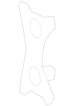 997231000 - Front Door: Threaded Plate for Mercedes-Benz: 180A, 180b, 220a, 300C, 300CD, A220, A35 AMG, C300, C43 AMG, C63 AMG S E Performance, CLA250, CLA35 AMG, CLA45 AMG, CLA45 AMG S, CLE300, CLE450, CLE53 AMG, EQB 250+, EQB 300, EQB 350, GLA250, GLA35 AMG, GLA45 AMG, GLB250, GLB35 AMG, GLC300, GLC350e, GLC43 AMG, GLC63 AMG S E Performance Image