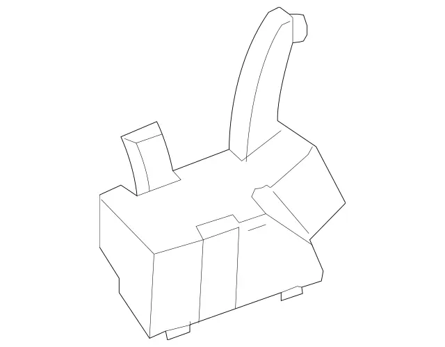 1567350100 - Rear Doors: Impact Absorber for Mercedes-Benz: GLA250 Image image