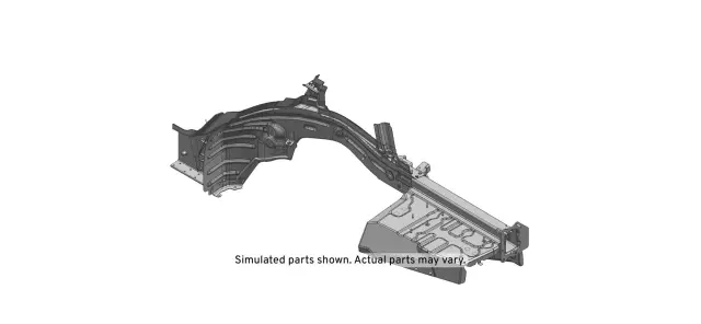 84186997 - : Part# 84186997 Driver Side Rear Compartment Floor Panel Rail for Cadillac: CT6 Image