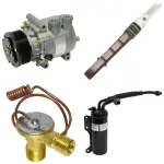 CK1709 - : 2001 Ford A/C Compressor Kit - Front - UAC CK 1709 for UAC Image