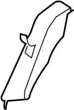 886304J910 - Body: Corner Trim for INFINITI: G20 Image image