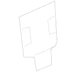 2217270348 - Front Doors: Cap for Mercedes-Benz Image