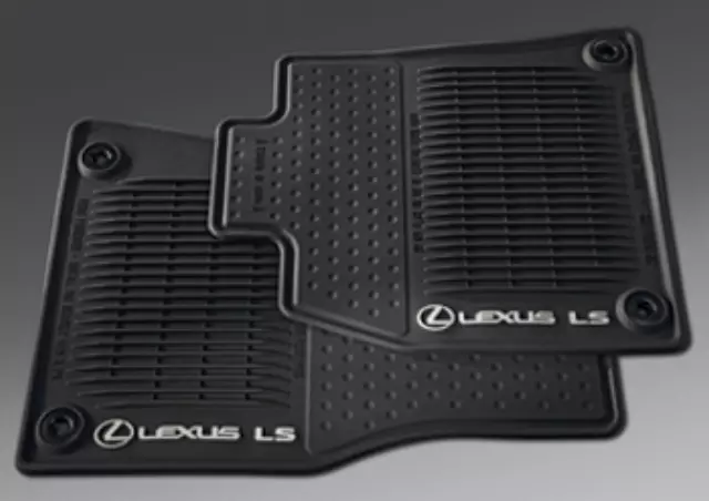 PT9085013020 - Interior: All-Weather Floor Mats, Black for Lexus: LS460, LS600h Image