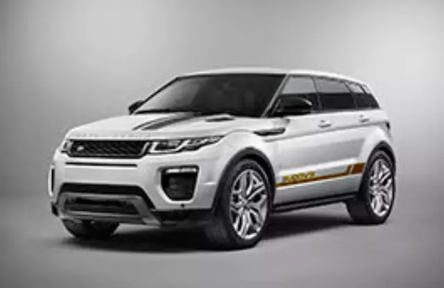 VPLVB0167GAW - Exterior: Vehicle Decals, Urban, Left Side, Gold for Land Rover: Range Rover Evoque Image
