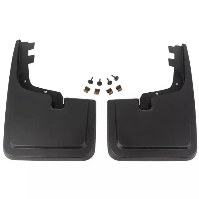 Splash Guards, Front Pair, Molded - Ford (ML3Z-16A550-AA)