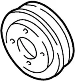 210510W001 - : Pulley for INFINITI: QX4 Image