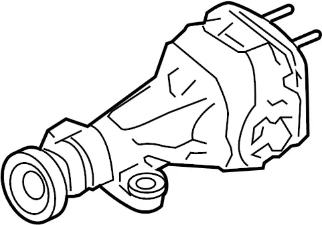 55476EG000 - Suspension: Differential Housing Insulator for INFINITI: EX37, FX35, FX37, FX45, FX50, G37, Q40, Q60, QX50, QX70 Image