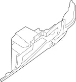 681087S003 - : Glove Box Frame for Infiniti Image