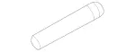 1264622274 - Steering: Pin for Mercedes-Benz Image