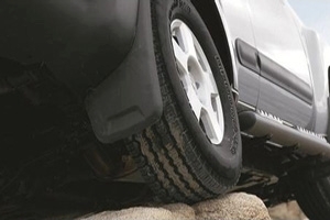 Splash Guards Front Set - Black - Nissan (999J2-X2003)