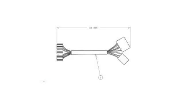 PT29647120AB - Serviceable Components: 2012-2017 Toyota - Extension Module Display Audio Wiring Harness for Toyota Image