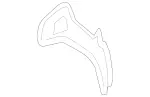 2059100705 - Driver Seat: Trim Molding for Mercedes-Benz Image