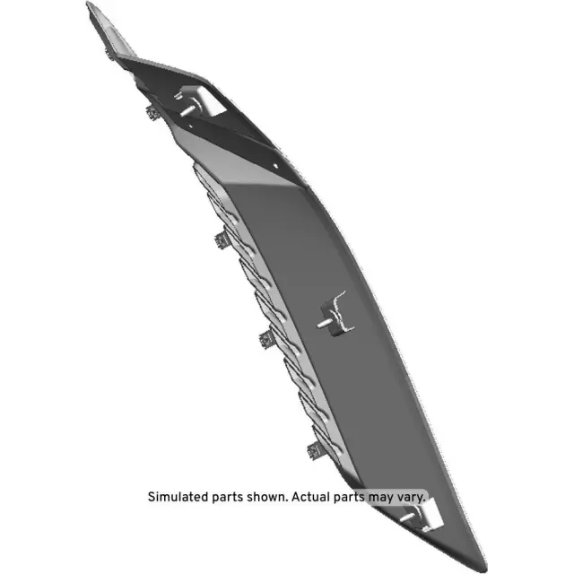 84244315 - : Primed Front Driver Side Fender Ornamentation Vent for Chevrolet: Corvette Image