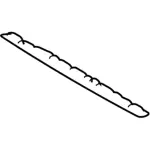 3L2Z7842410AAB - Body: Back Glass Trim for Ford: Explorer Sport Trac Image