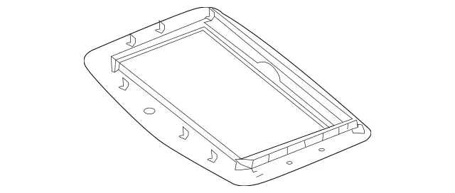 9067840044 - Body: Front Trim for Mercedes-Benz: Sprinter 2500, Sprinter 3500 Image image